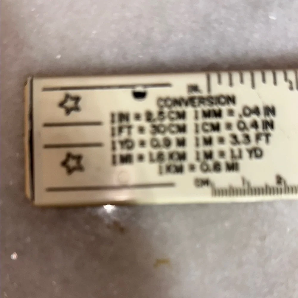 Disney Mickey Mouse Ruler and Math Conversion Slide Measurements